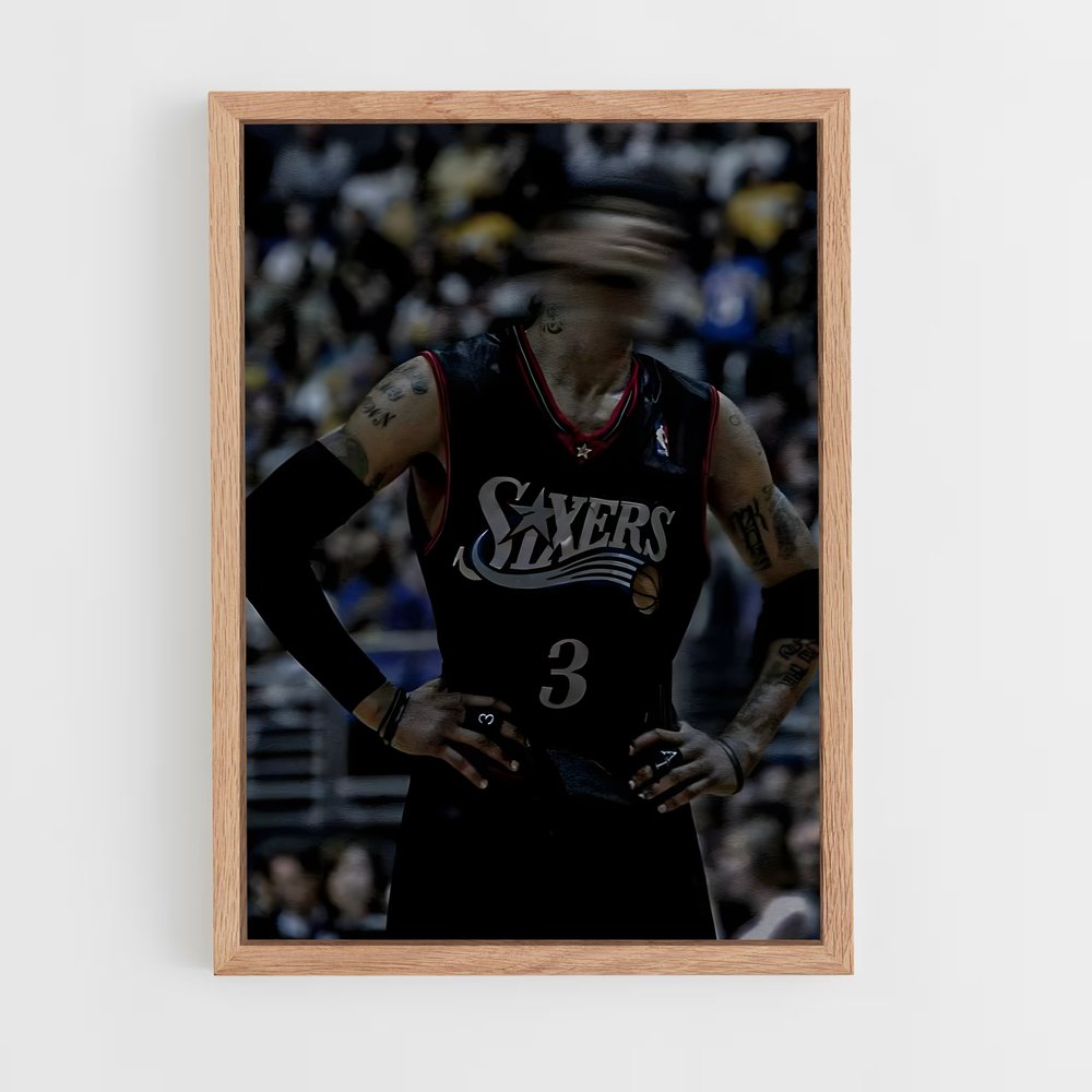 Poster Allen iverson – affiche Basketball (vue 4)
